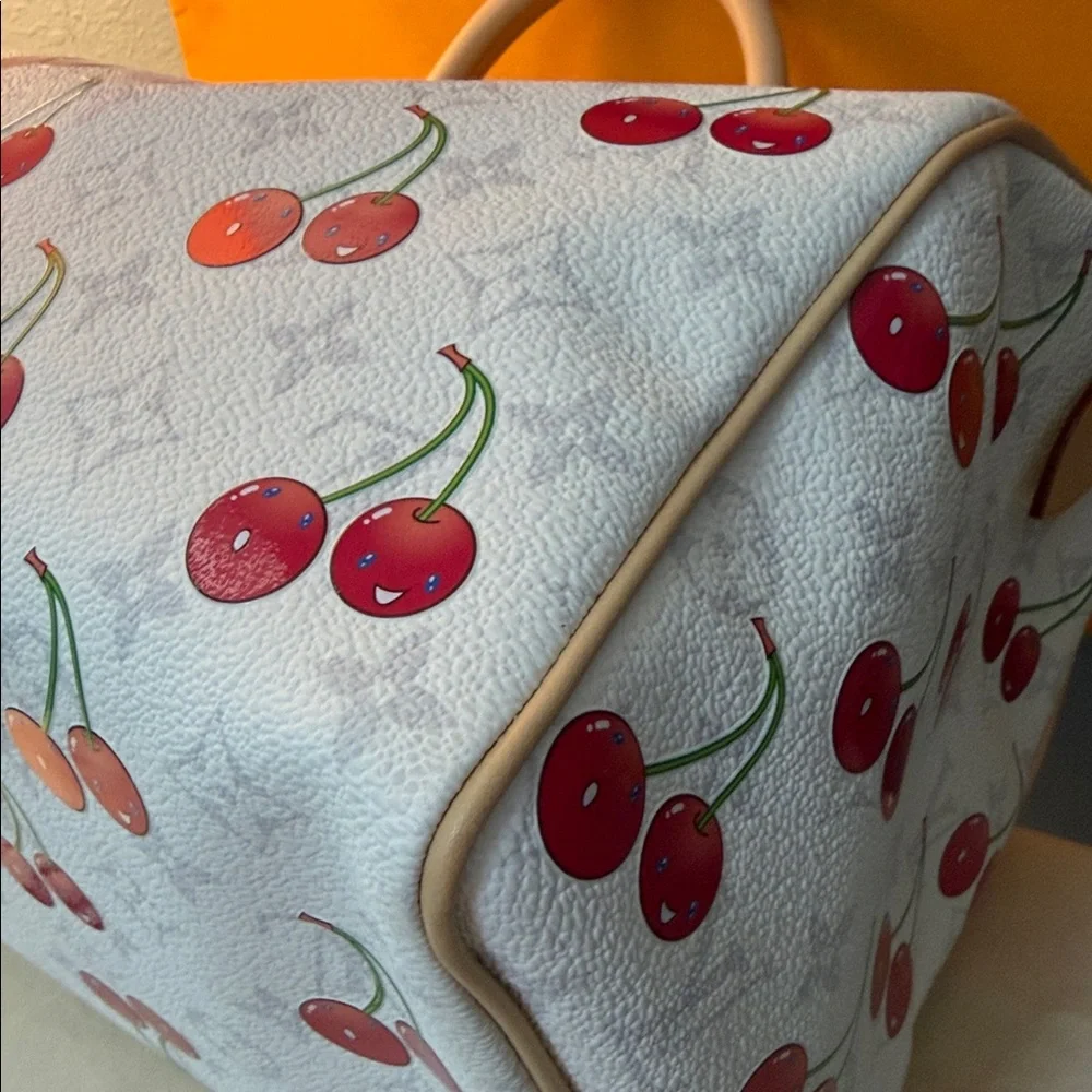 Louis Vuitton LV x TM Cerises/Cherries Soft Speedy 30 - Picture 17 of 17